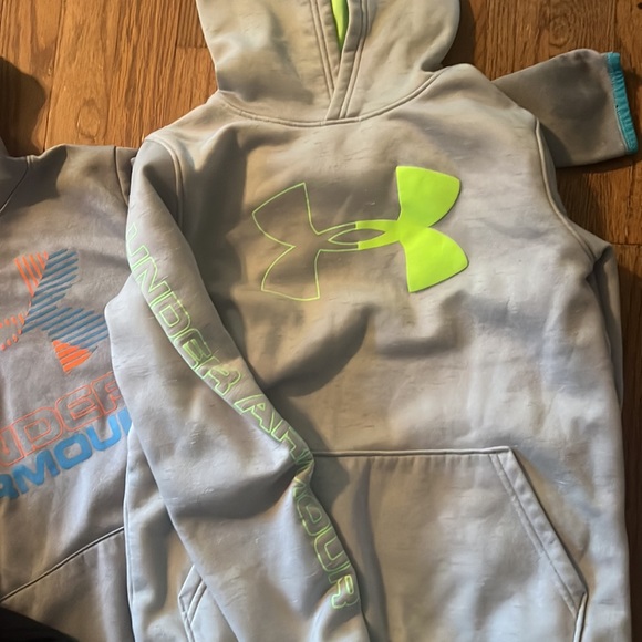 Three youth large UA shirts worn very little - Picture 2 of 7